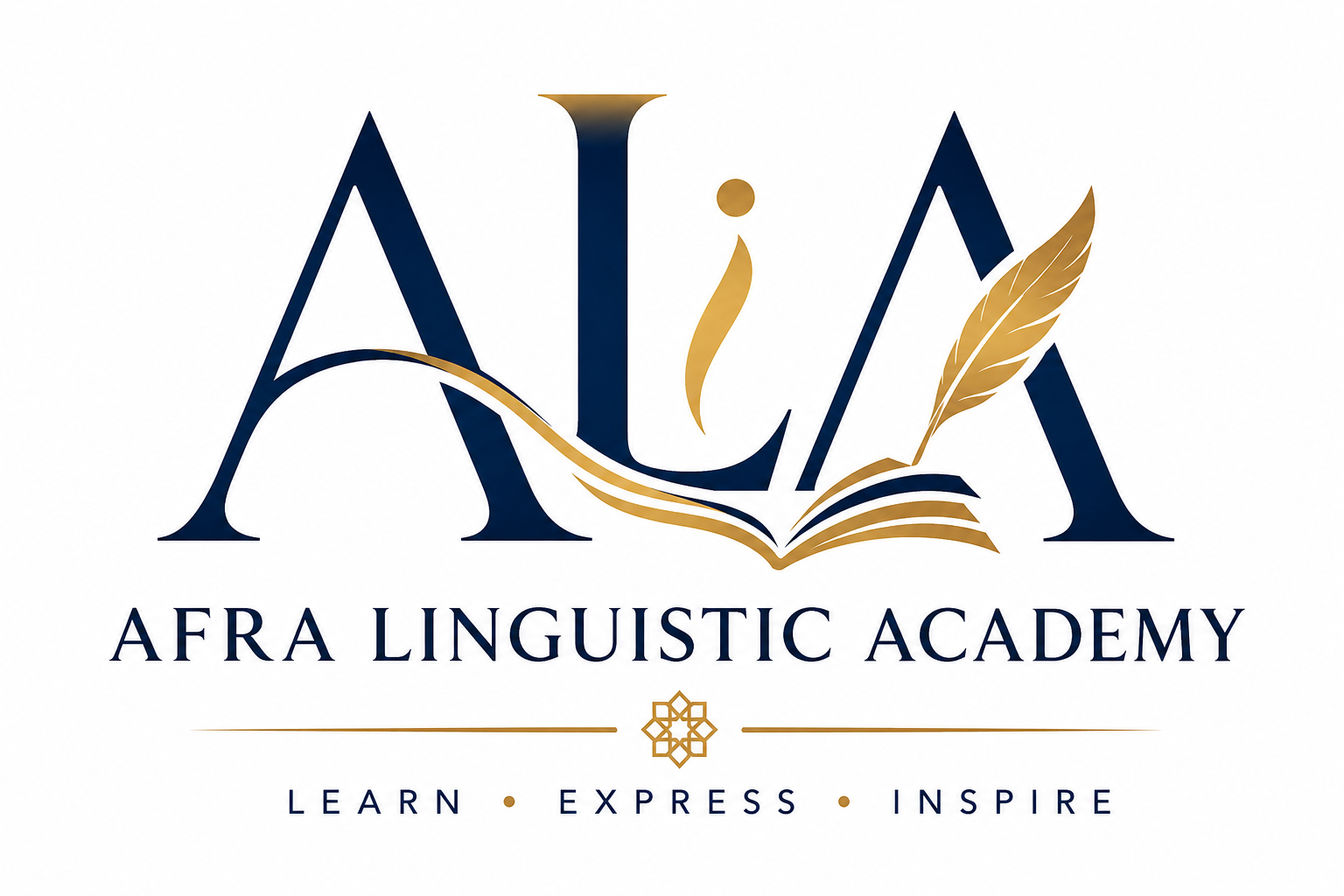 student practicing arabic